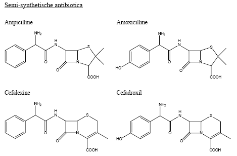 Semi-synthetische antibiotica